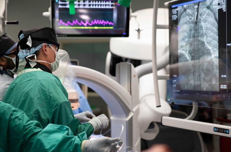 As West Central Florida's largest not-for-profit health care provider, BayCare delivers clinical excellence, such as this minimally invasive Transcatheter Aortic Value Replacement (TAVR) procedure, and $10 billion in economic impact in the state of Florida.